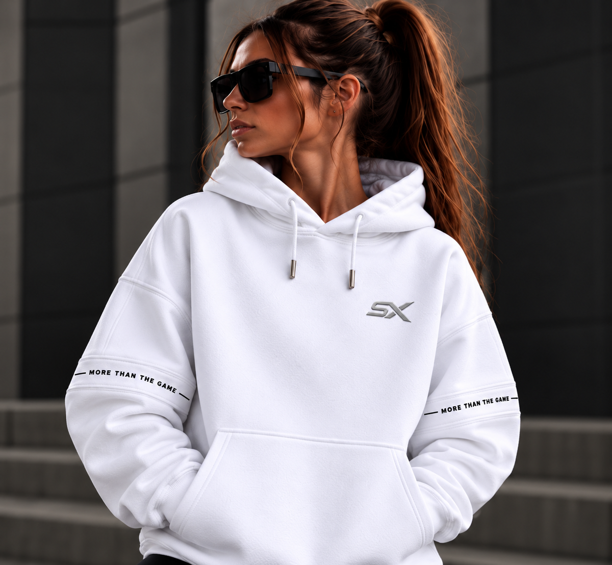 SHEKIX Signature Hoodie, front view