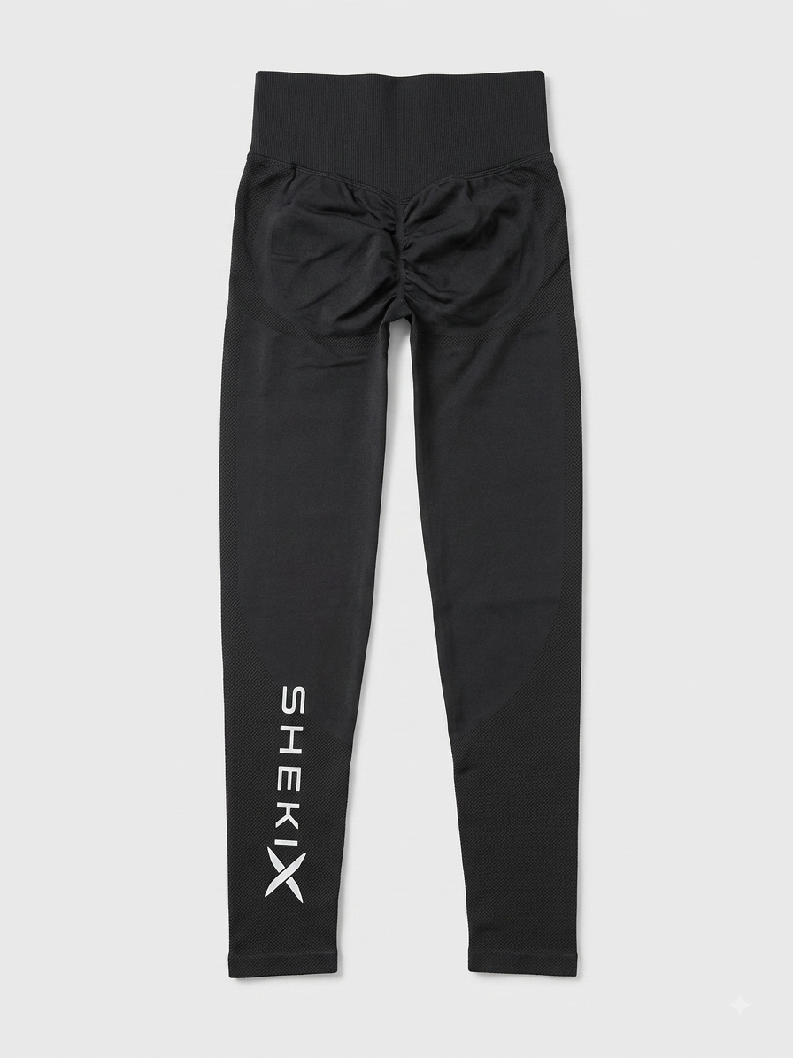 SHEKIX Women's Scrunch Leggings